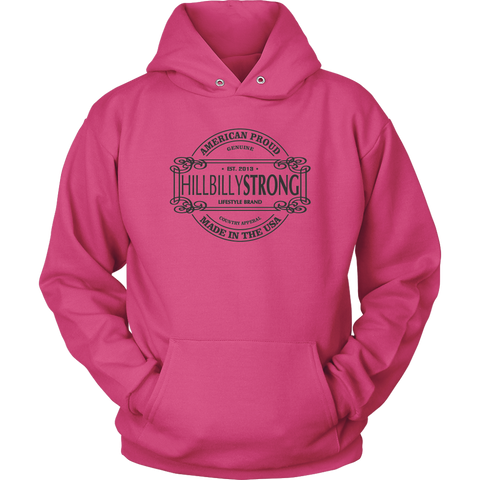 Hillbillystrong Unisex Hoodie Genuine Country Apperal - HILLBILLYSTRONG Country Apperal