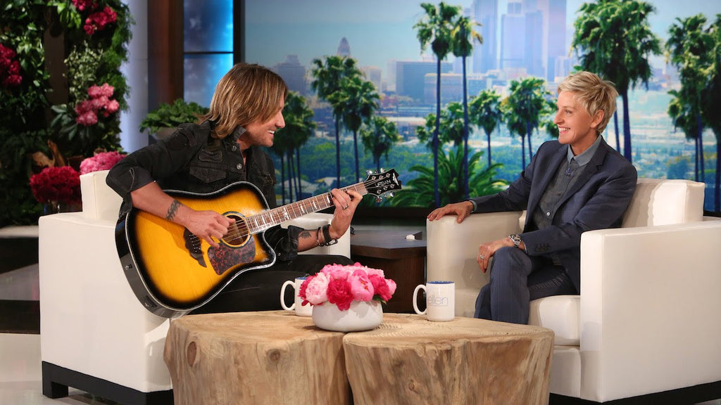 Watch Keith Urban live on Ellen Acoustic "Only you can love me this way"