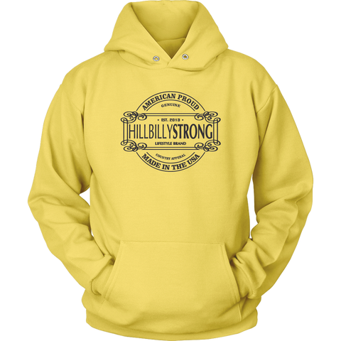 Hillbillystrong Unisex Hoodie Genuine Country Apperal - HILLBILLYSTRONG Country Apperal